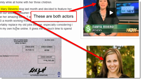 mary stevens actor fake news