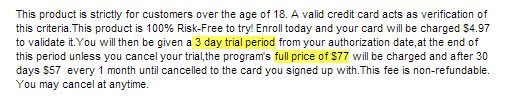 3 Day Trial