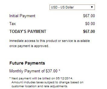 Future payments Future payments