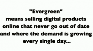 Evergreen niche definition