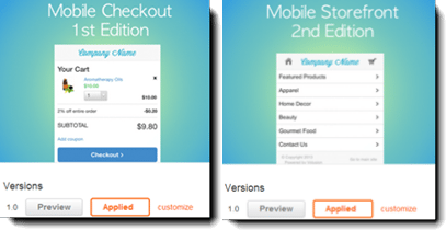 Mobile Optimized Volusion Storefronts
