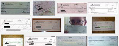 send earnings cheques