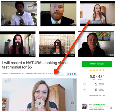 btb fake testimonials