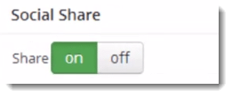 Social Link Machine on off switch