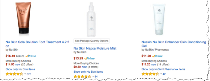 nuskin amazon review