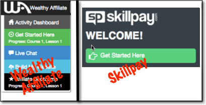 wealthy affiliate skillpay get started2