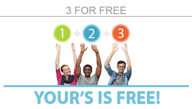3 for Free