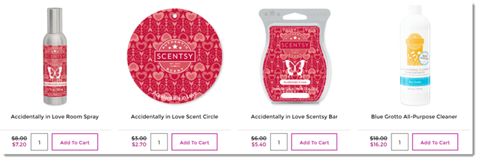 Scentsy Scents