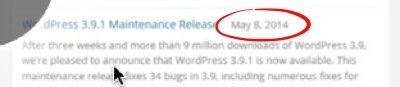 s wordpress update