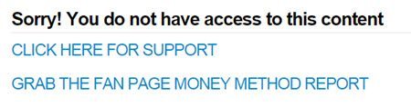 You Do Not Have Access