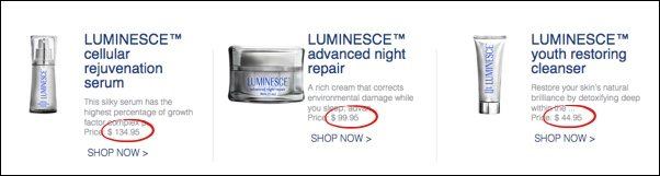 luminesce jeunesse