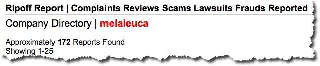 melaleuca scam 2
