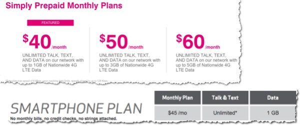 verizon tmobile unlocked plans