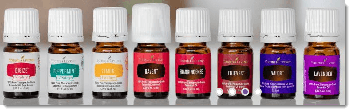 Essential oils from Young Living