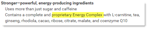 Proprietary Energy Complex