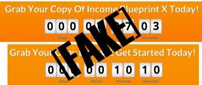 fake timer
