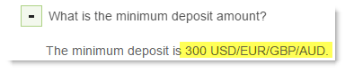 Deposit