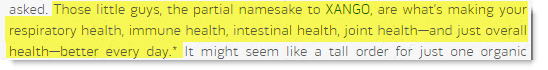 Health Claims