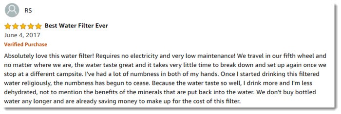 Positive Review of Nikken's Water Filter