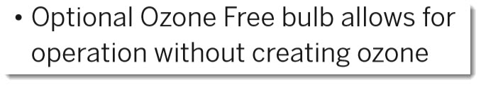 Without Creating Ozone