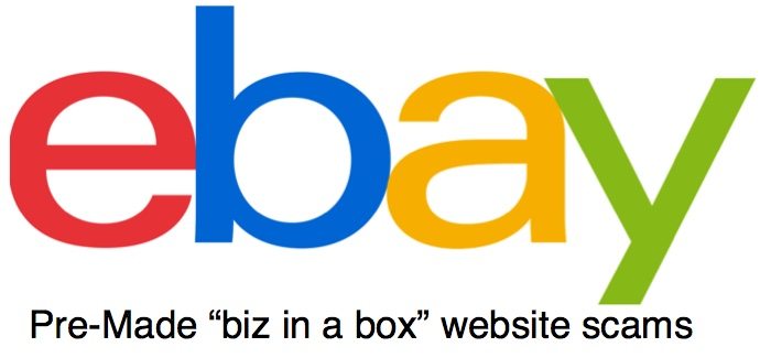 eBay Turnkey Affiliate Website Scams