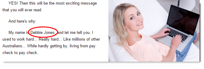 Debbie Jones Scam