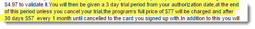 3 Day Trial