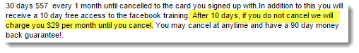 Facebook Training
