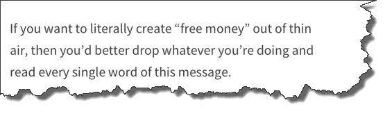 This was taken from the Cash Funnel Hack sales page. In fact, this is one of the first things you see there.