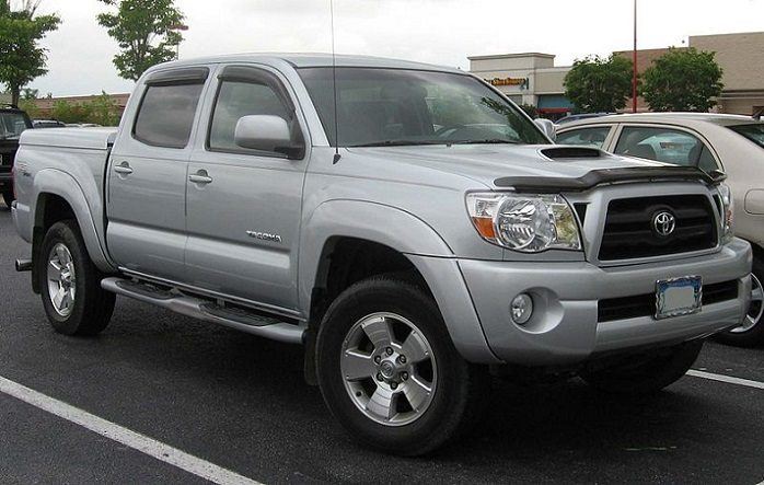 Toyota Tacoma pickup with accessories