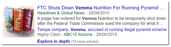 FTC shuts down Vemma