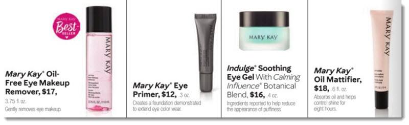 Products from Mary Kay