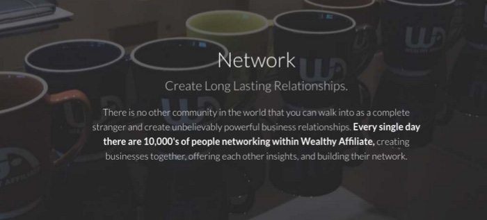 wealthy affiliate network