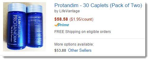 Protandium on Amazon