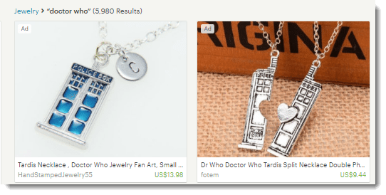 Doctor Who Jewelry