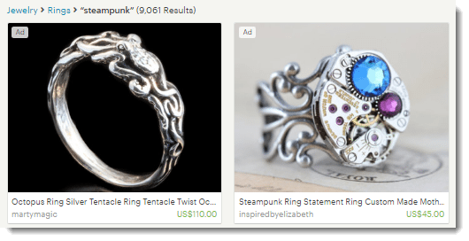 Steampunk Rings