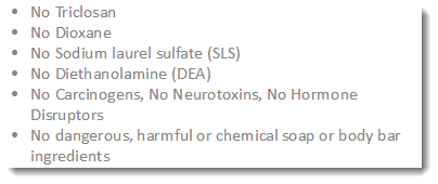 Essanté Organic Soap Ingredients