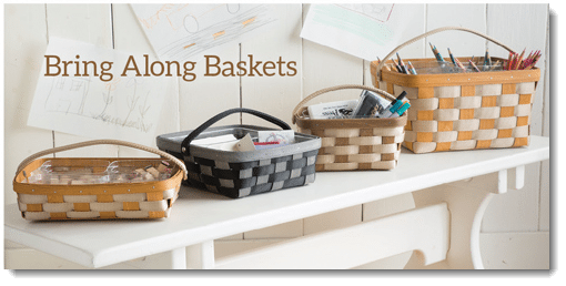 Longberger Bring Along Baskets