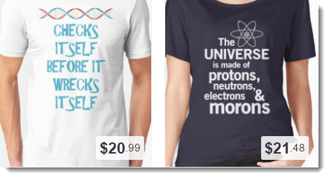 Make Money With Science T-Shirts