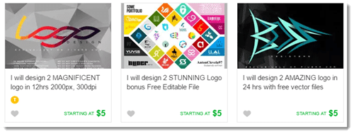 Logo Options On Fiverr
