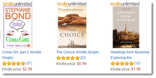 Kindle Singles Books