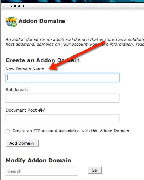 cpanel-domain-create