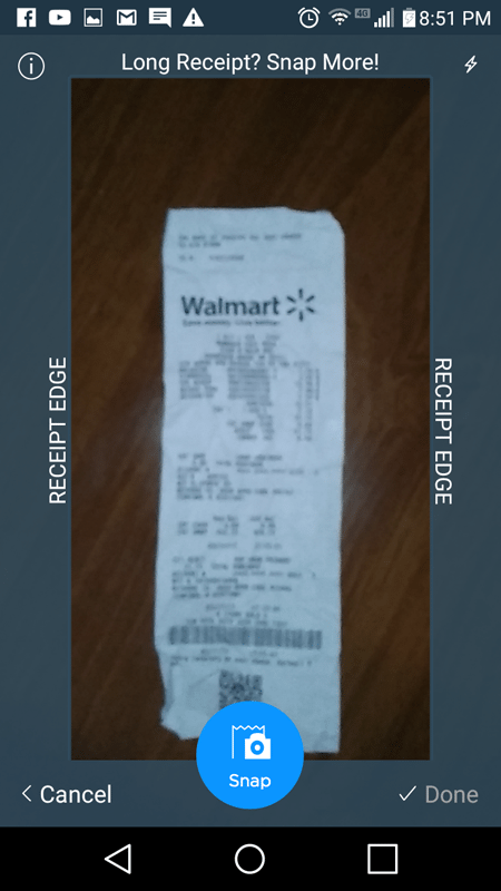 Receipt Hog Photo Feature