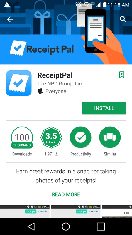 ReceiptPal Basics