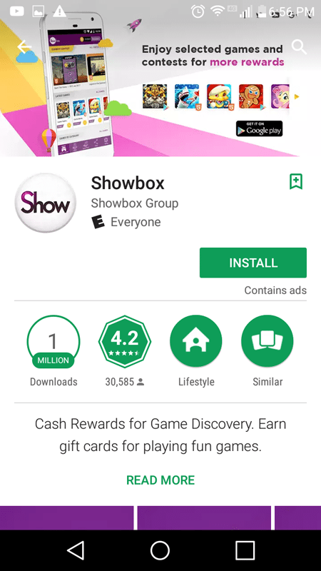 Showbox Basics