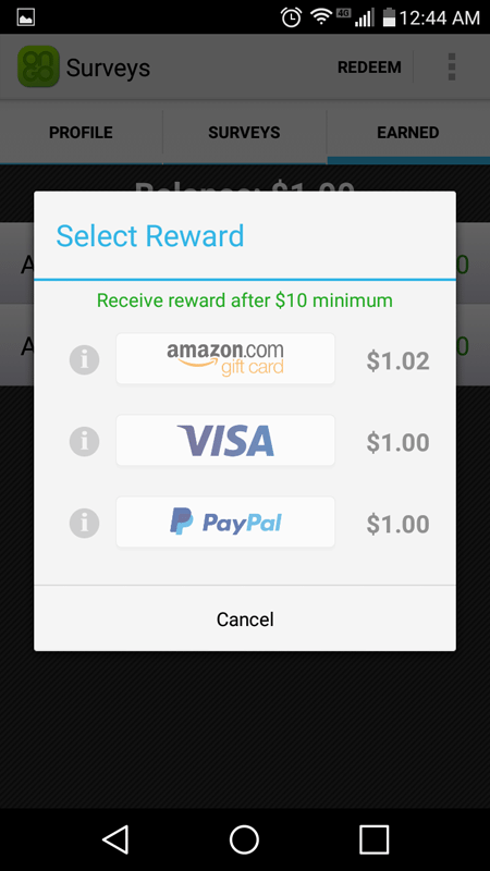Cashing Out With Surveys On The Go