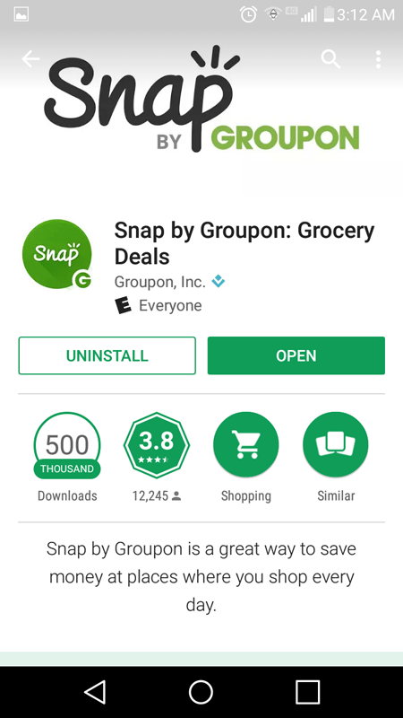 Snap By Groupon Basics