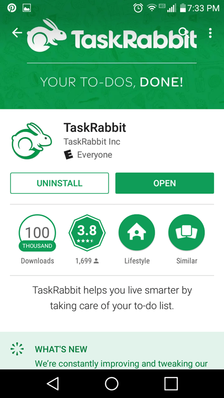 største mobil thespian Can You Really Make Money With The TaskRabbit App? | One More Cup of Coffee