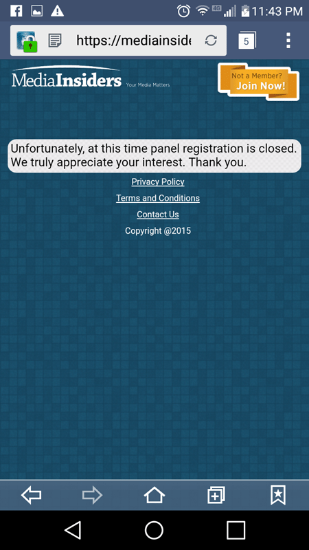 We Were Unable To Register With The App