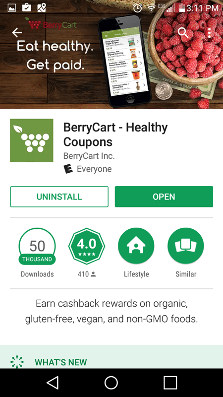 BerryCart Basic Information